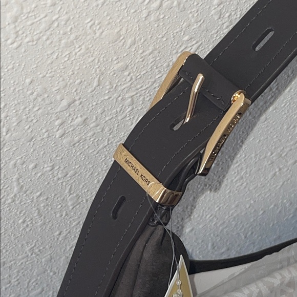 NWT Michael Kors Brown Nolita Leather Hobo Bag Large - Picture 8 of 16